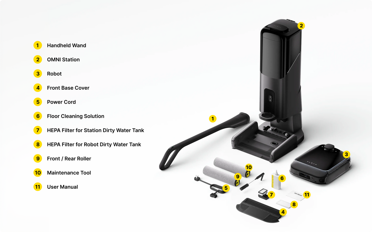 xLean TR1 Water Tank packing list