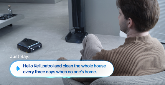 Smart cleaning without
complicated apps