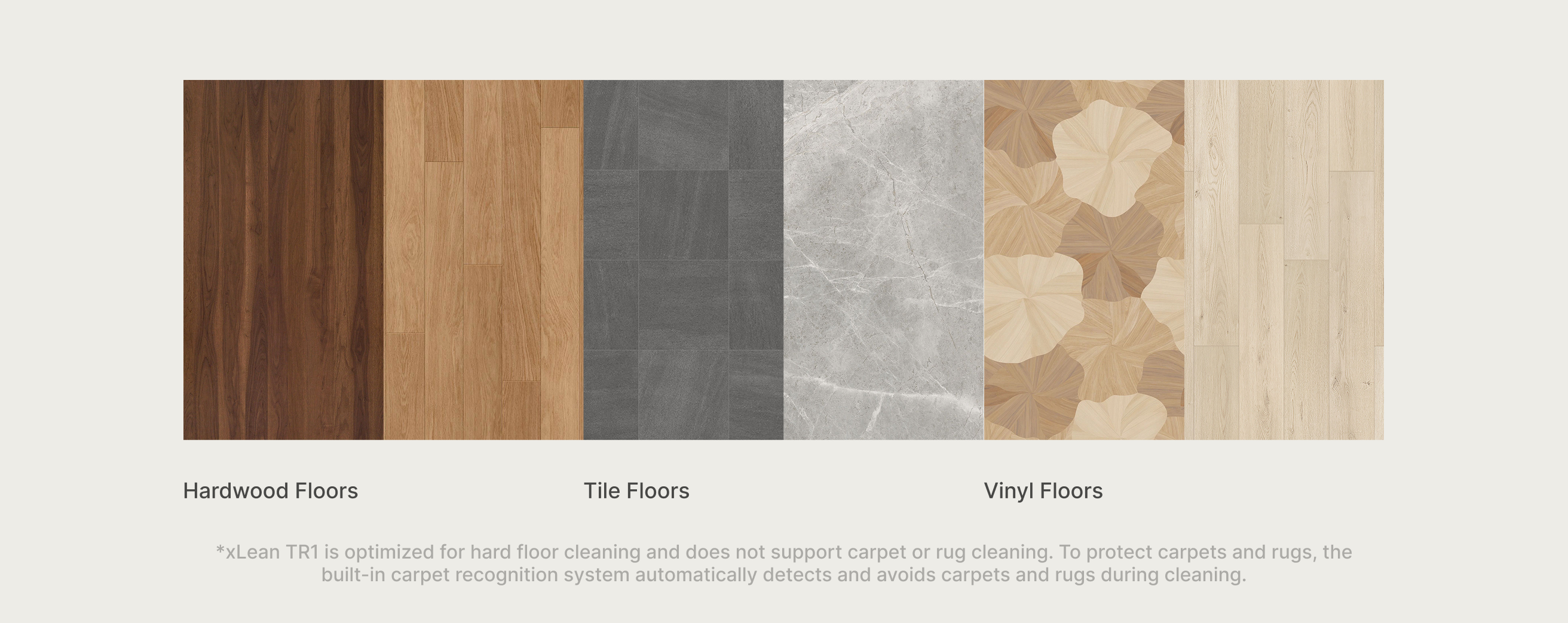 100% Hard Floor Coverage